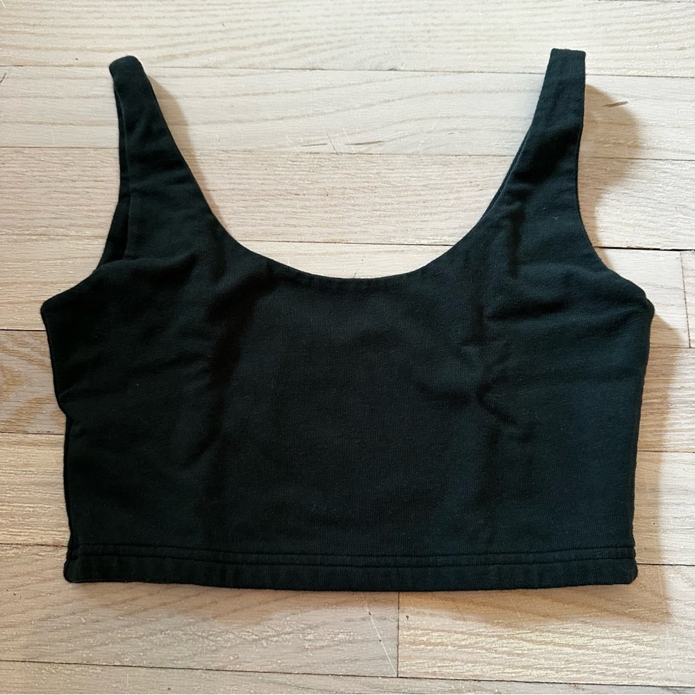 Brandy melville lydia tank dark green